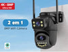 CÂMERA DE VIGILÂNCIA BELIA 4K 8MP WiFi LENTE DUPLA ZOOM DIGITAL 4X